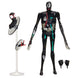 Gros plan sur le visage de la figurine The Spot montrant les textures et expressions uniques