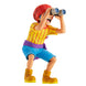 Figurine Buggy des Roger Pirates One Piece vue de face, hauteur 10 cm, finition détaillée