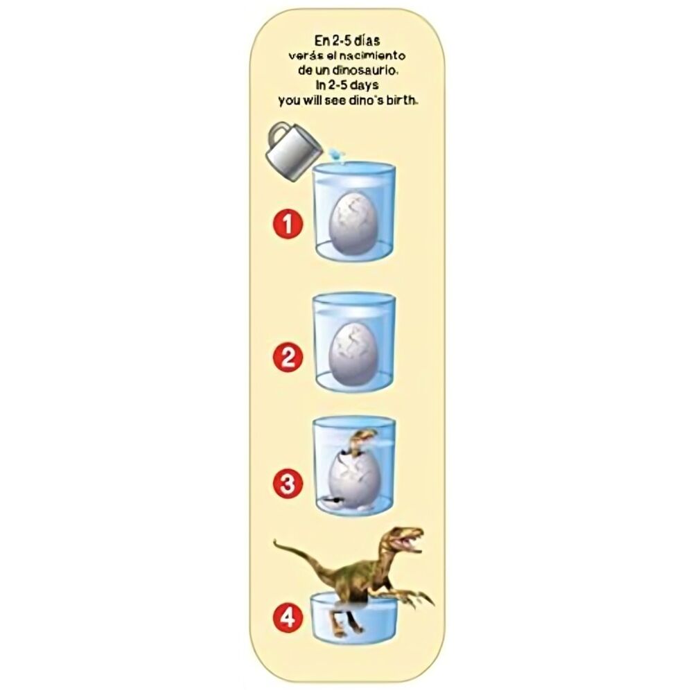 Dinosaure en cours d'éclosion sortant de l'œuf COMANSI