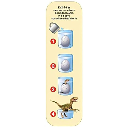 Dinosaure en cours d'éclosion sortant de l'œuf COMANSI