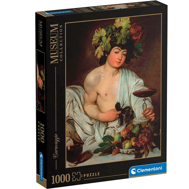 Puzzle Caravaggio Baco 1000 pièces de CLEMENTONI avec image détaillée du tableau Baco