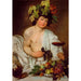 Boîte du puzzle Caravaggio Baco 1000 pièces montrant la marque CLEMENTONI et dimensions