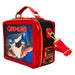Détail des motifs embossés et imprimés sur le sac Loungefly Gremlins 40e Anniversaire
