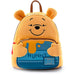 Vue avant du sac à dos Loungefly Disney Winnie l'Ourson avec design coloré et détails soignés