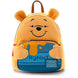 Vue avant du sac à dos Loungefly Disney Winnie l'Ourson avec design coloré et détails soignés
