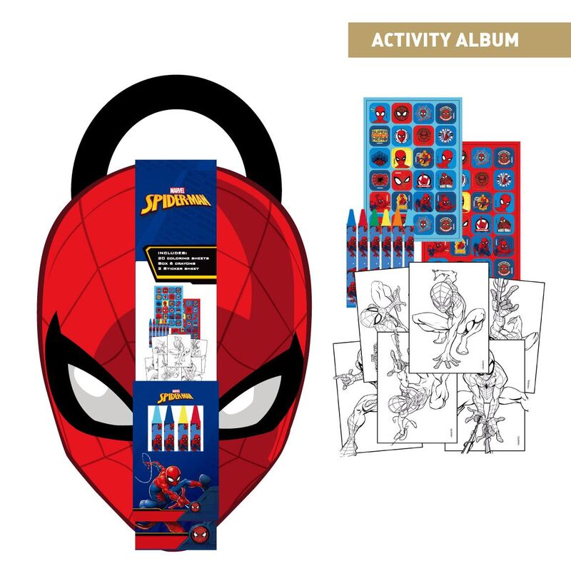 Set d'activité Marvel Spiderman CERDÁ avec accessoires créatifs pour enfants