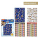 Plan rapproché du set complet de stickers Pat'Patrouille CERDÁ avec plusieurs personnages colorés