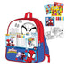 Set complet Marvel Spidey Amazing Friends DIY avec sac à dos blanc et accessoires de décoration colorés pour enfants