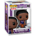 Figurine Funko POP de De'Aaron Fox en tenue des Sacramento Kings, vue de face sur fond blanc