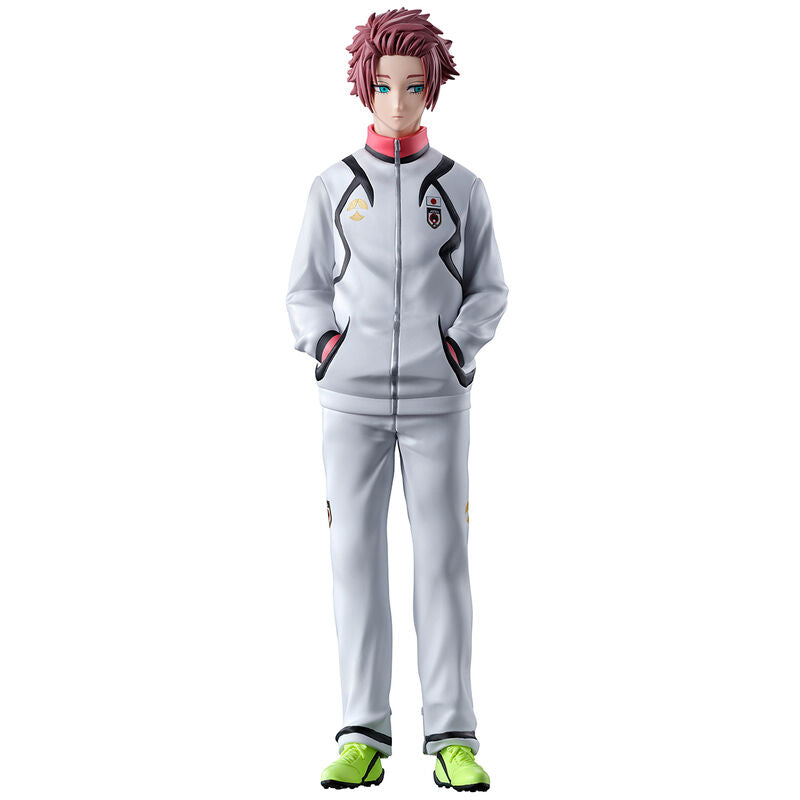 Figurine Sae Itoshi Ichibansho Bluelock vue de face avec détails précis