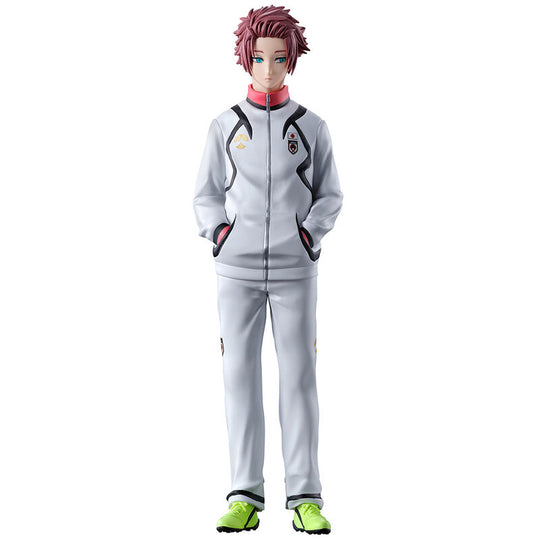 Figurine Sae Itoshi Ichibansho Bluelock vue de face avec détails précis