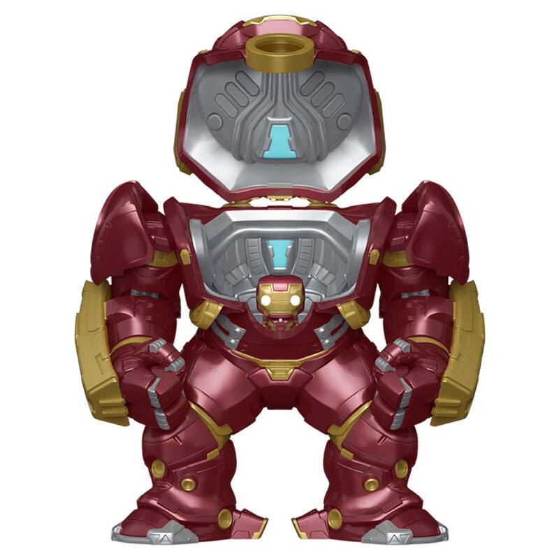 Ensemble Hulkbuster et Iron Man Bitty Bots FUNKO Marvel Infinity Saga sur fond blanc