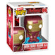 Vue latérale de la figurine Bitty Bots Hulkbuster avec Iron Man montrant les détails du design