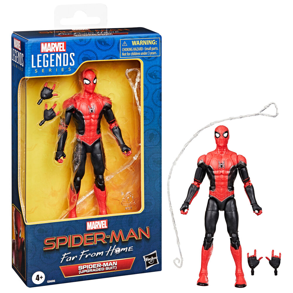 Emballage officiel HASBRO de la figurine Spider-Man Marvel Legends Far From Home