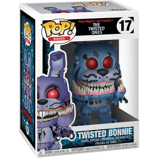 Boîte cadeau de la figurine Funko POP Twisted Bonnie Five Nights at Freddy's, idéale pour collection et présentation.