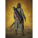 Figurine Aragon avec sa cape et son carquois, vue de face sur fond neutre
