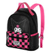 Sac à dos Hello Kitty Kuromi porté sur l'épaule par un enfant, parfait pour l'école ou les sorties