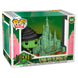 Détail de la figurine POP FUNKO Elphaba avec Emerald City, montrant les couleurs vives et les finitions précises
