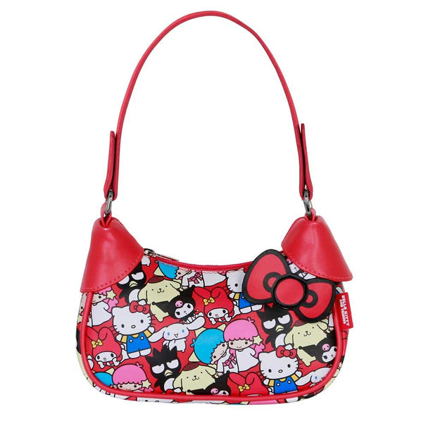 Sac Hello Kitty Friends KARACTERMANIA vu de face avec design coloré et compact