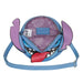 Vue arrière du sac Stitch Tongue avec fermeture éclair visible et coutures soignées