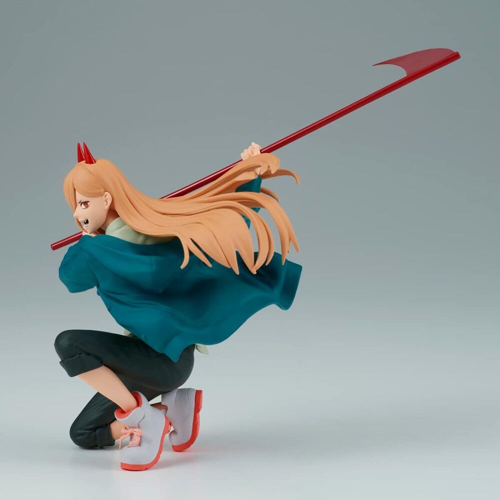 Figurine Power de Chainsaw Man édition spéciale Vibration Stars en position dynamique, hauteur 12 cm