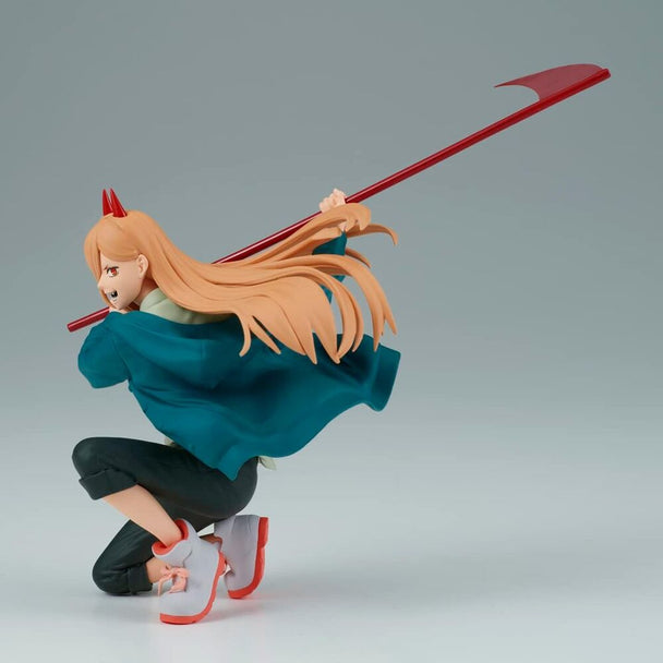 Figurine Power de Chainsaw Man édition spéciale Vibration Stars en position dynamique, hauteur 12 cm