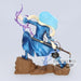 Zoom sur le visage expressif de Rimuru Tempest, figurine BANPRESTO haute qualité