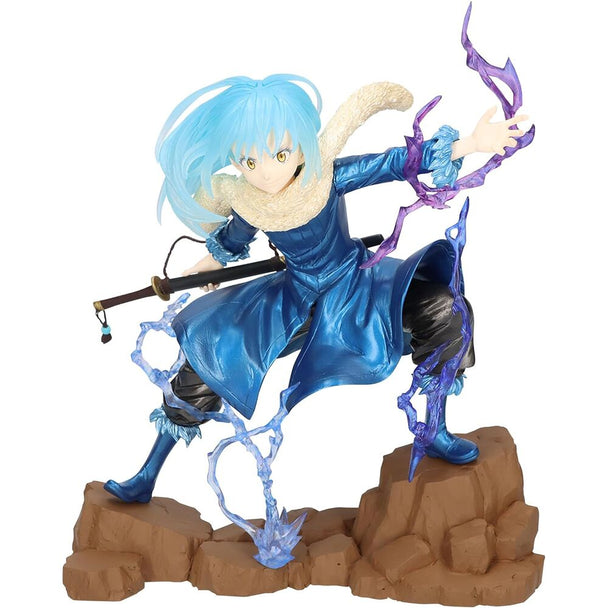 Figurine Rimuru Tempest de 17 cm vue de face avec détails précis et couleurs vives