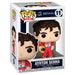 Figurine Funko POP Ayrton Senna en tenue McLaren F1, vue de face sur fond blanc, hauteur 9 cm