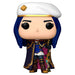 Vue détaillée de la figurine Funko POP Caitlyn Arcane avec ses couleurs et accessoires caractéristiques