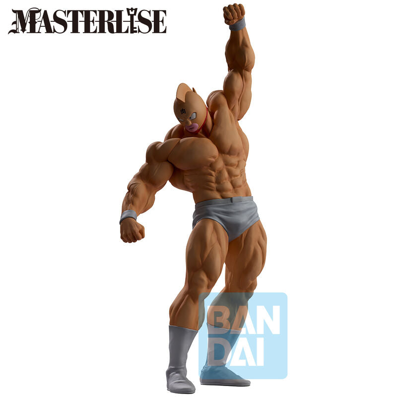 Vue arrière de la figurine Kinnikuman Perfect Origin mettant en valeur la qualité des finitions