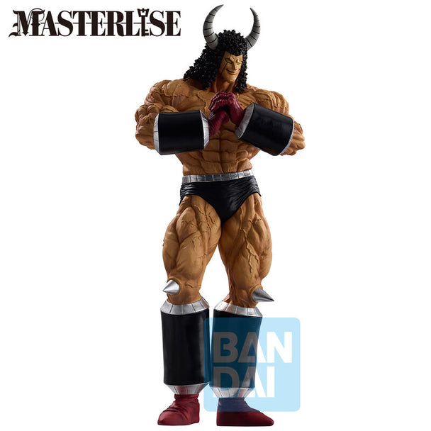 Figurine Buffaloman Kinnikuman Perfect Origin en pose dynamique vue de face, haute de 30 cm