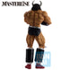 Vue arrière de la figurine Buffaloman Kinnikuman Perfect Origin mettant en valeur les détails du costume