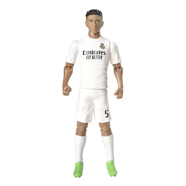 Figurine articulée Bellingham Real Madrid vue de face avec maillot officiel