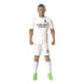 Figurine articulée Mbappé en tenue Real Madrid, vue de face, 20cm