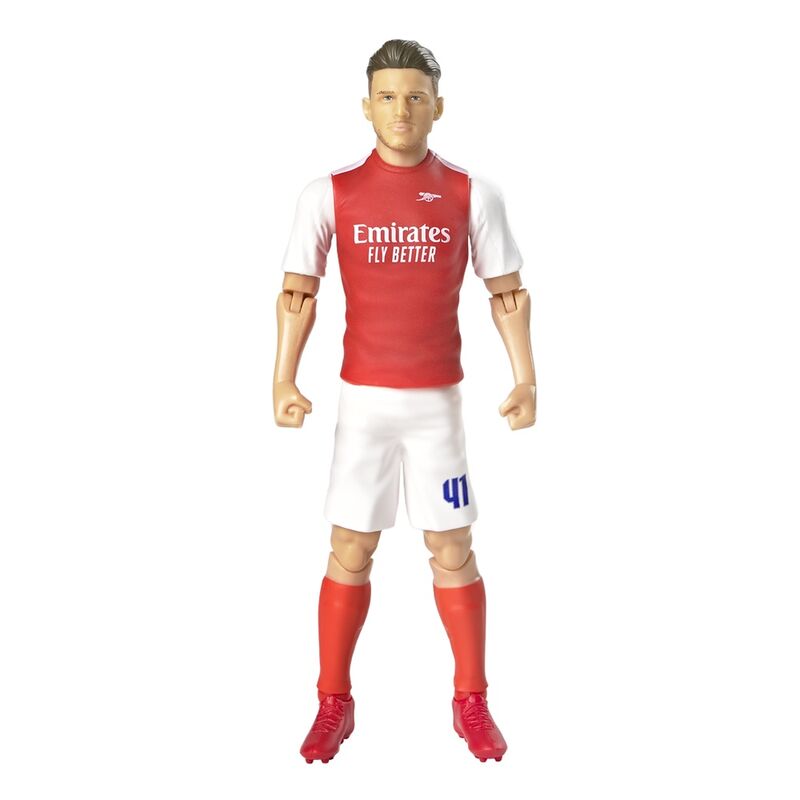 Figurine articulée Declan Rice Arsenal en tenue officielle, vue de face