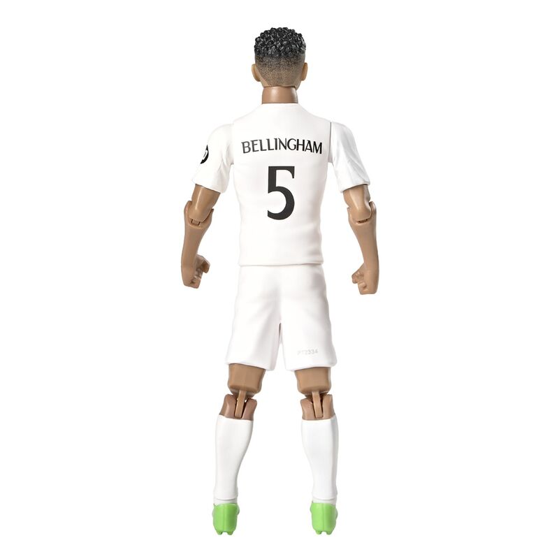 Détail du visage réaliste de la figurine Bellingham 20cm BANBO TOYS