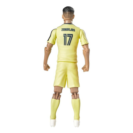 Gros plan sur le visage détaillé de la figurine Alejandro Zendejas Club America