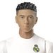 Figurine Bellingham en position dynamique avec ballon de football