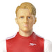 Vue latérale de la figurine BANBO TOYS montrant les couleurs officielles d'Arsenal