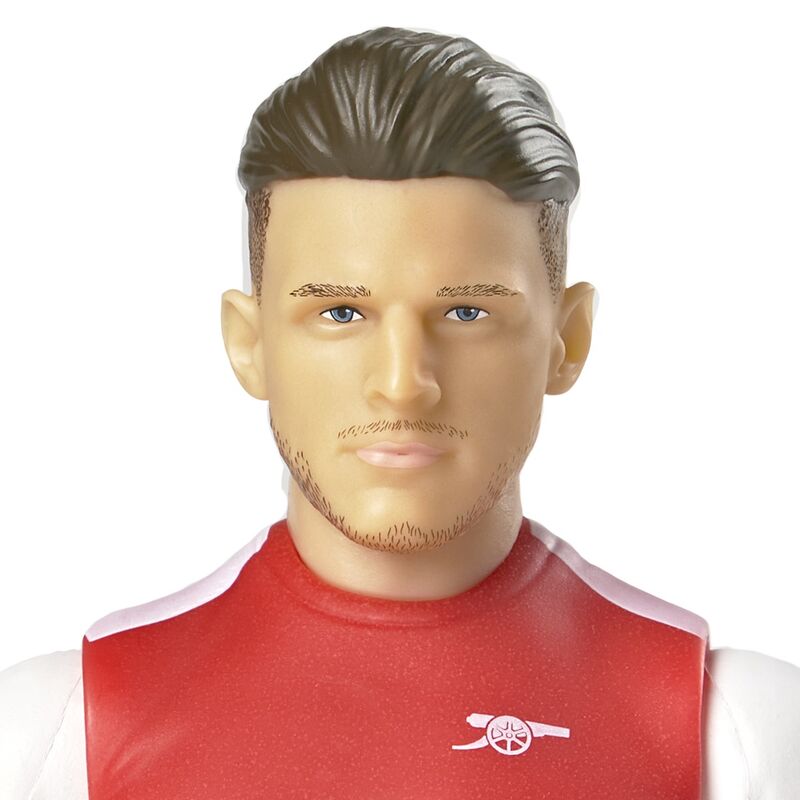 Figurine Declan Rice en pose dynamique avec ballons de football