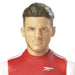 Figurine Declan Rice en pose dynamique avec ballons de football
