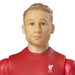 Vue latérale de la figurine Mac Allister Liverpool FC montrant les articulations flexibles
