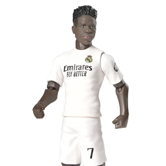 Zoom sur les articulations flexibles de la figurine Vinicius Jr Real Madrid