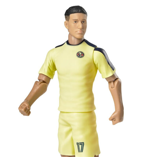 Vue latérale de la figurine articulée Alejandro Zendejas Club America 20cm