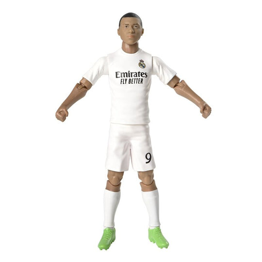 Détail des mains et des chaussures de la figurine Mbappé 20cm BANBO TOYS
