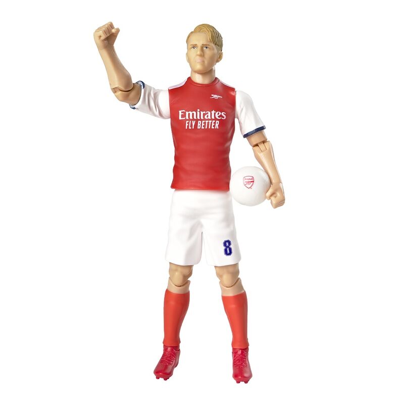 Emballage officiel BANBO TOYS de la figurine Arsenal Ødegaard 20cm