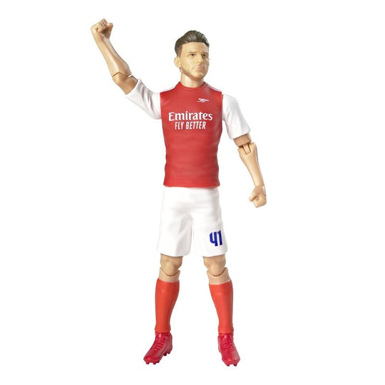 Figurine Declan Rice Arsenal 20cm avec détails du maillot rouge et blanc