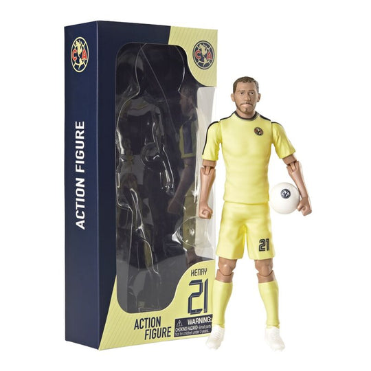 Détail de la figurine Henry Martin Club America montrant les articulations et la finition BANBO TOYS