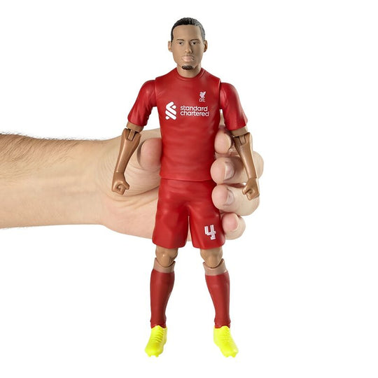 Packaging original BANBO TOYS de la figurine Virgil van Dijk 20cm